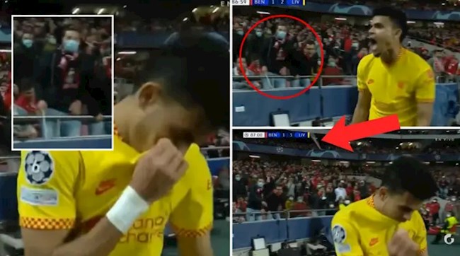 Luis Diaz bị fan Benfica tấn công sau khi ghi bàn