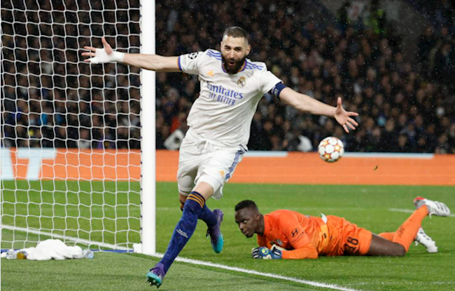 Benzema tỏa sáng trước Chelsea Benzema toa sang truoc Chelsea