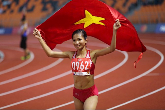 Điền Kinh SEA Games 31 Nguyễn Thị Oanh