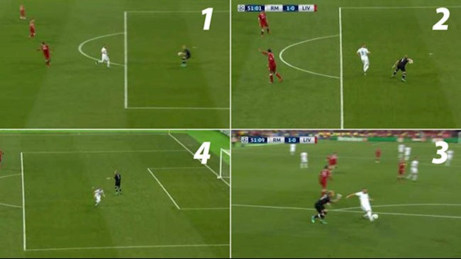 Tình huống Karius mắc sai lầm giúp Benzema có bàn thắng dễ dàng Tình huống Karius mắc sai lầm giúp Benzema có bàn thắng dễ dàng