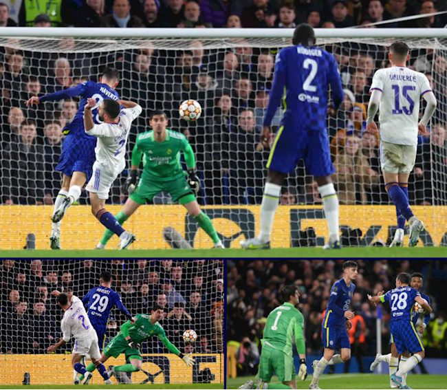 Kai Havertz rút ngắn tỷ số 1-2 cho Chelsea