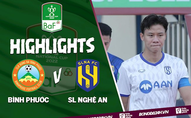 Video Bình Phước vs SLNA (Cúp QG 2022) Video Bình Phước vs SLNA (Cúp QG 2022)