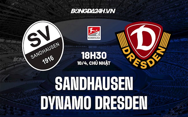Nhận định Sandhausen vs Dynamo Dresden 18h30 ngày 10/4 (Hạng 2 Đức 2021/22)