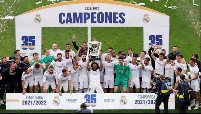 Đây là lần thứ 35 trong lịch sử họ vô địch La Liga