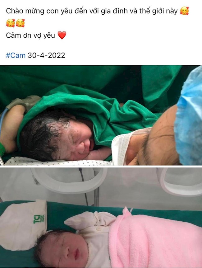 Lý Công Hoàng Anh lên chức bố ngay trước thềm SEA Games 31 hình ảnh