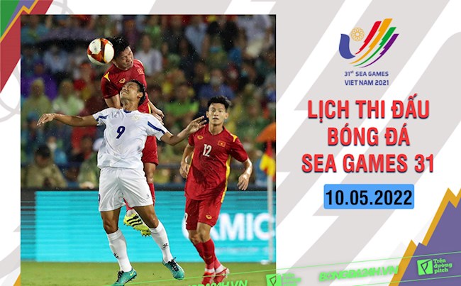 Lịch thi đấu bóng đá SEA Games 31 hôm nay 105 xem ở đâu hình ảnh