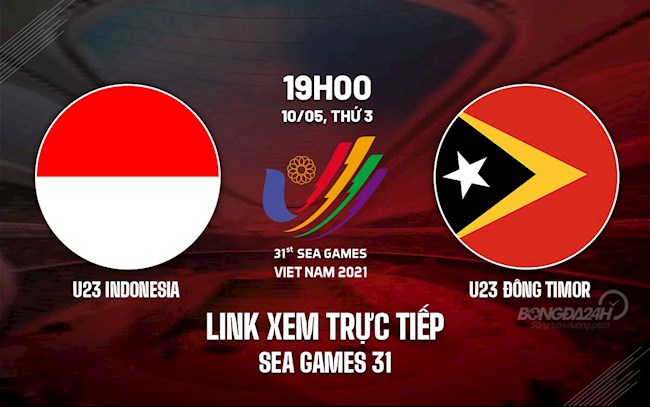 indonesia vs đông timor trực tiếp-Trực tiếp bóng đá VTV6 U23 Indonesia vs U23 Đông Timor SEA Games 31 