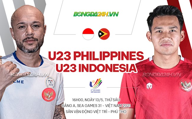 Nhận định U23 Philippines vs U23 Indonesia (16h00, 13/5): Khó có bất ngờ
