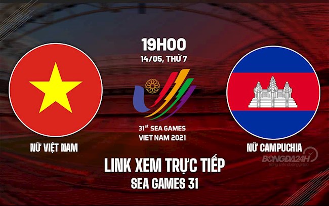 VTV5 trực tiếp nữ Việt Nam vs nữ Campuchia - Link xem Full HD hình ảnh