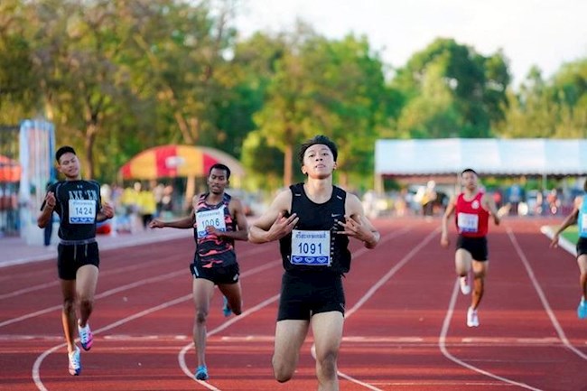 Tài năng trẻ của Thái Lan phá kỷ lục tồn tại 23 năm tại SEA Games hình ảnh