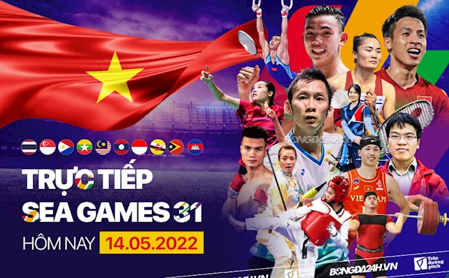 Trực tiếp SEA Games 31 ngày hôm nay 14/5 Trực tiếp SEA Games 31 ngày hôm nay 14/5
