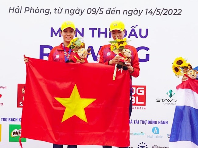 Rowing Việt Nam thắng lớn tại SEA Games 31 với 7 HCV hình ảnh