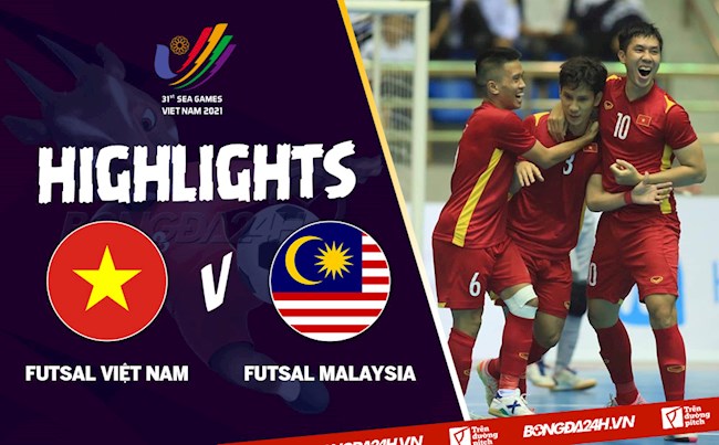 Video tổng hợp: Futsal Việt Nam 7-1 futsal Malaysia (SEA Games 31)