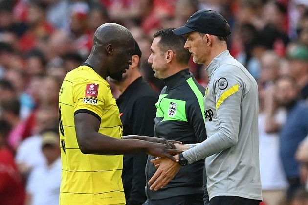Tuchel không hài lòng với Romelu Lukaku ở trận chung kết FA Cup