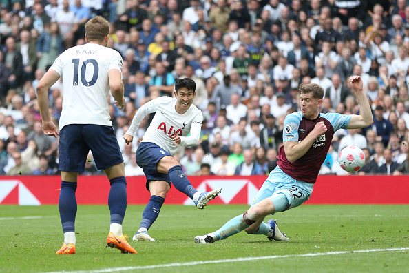 Son Heung-min không ghi bàn trước Burnley