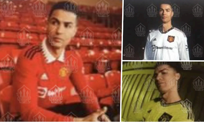 Cristiano Ronaldo làm lộ áo đấu của MU mùa tới Cristiano Ronaldo làm lộ áo đấu của MU mùa tới