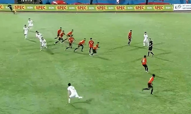 6 cầu thủ U23 Việt Nam dính bẫy việt vị của U23 Timor Leste