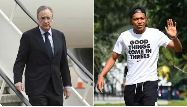 Kylian Mbappe ký hợp đồng 5 năm với Real Madrid