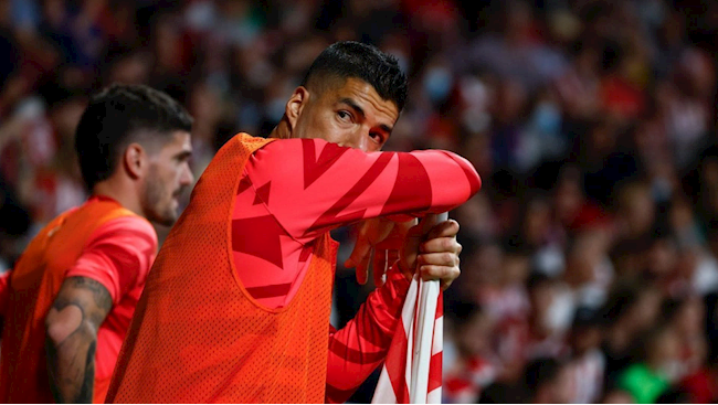 Luis Suarez khóc đỏ hết mắt trong ngày chia tay Atletico Madrid