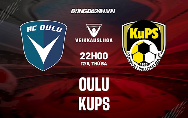 Nhận định,  Oulu vs KuPS 22h00 ngày 17/5 (VĐQG Phần Lan 2022)