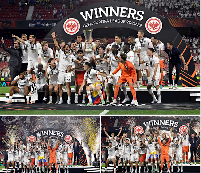 Và niềm vui vỡ òa của Frankfurt Và niềm vui vỡ òa của Frankfurt