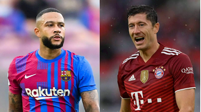 Barca cược Memphis Depay để ký Lewandowski Barca cược Memphis Depay để ký Lewandowski
