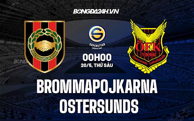 Brommapojkarna vs Ostersunds