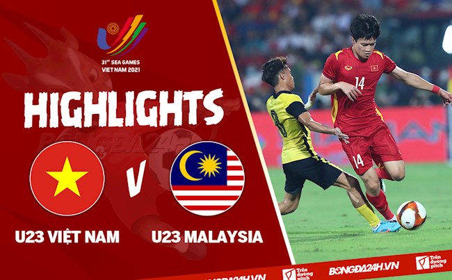 Video tổng hợp: U23 Việt Nam 1-0 U23 Malaysia (Bán kết SEA Games 31)
