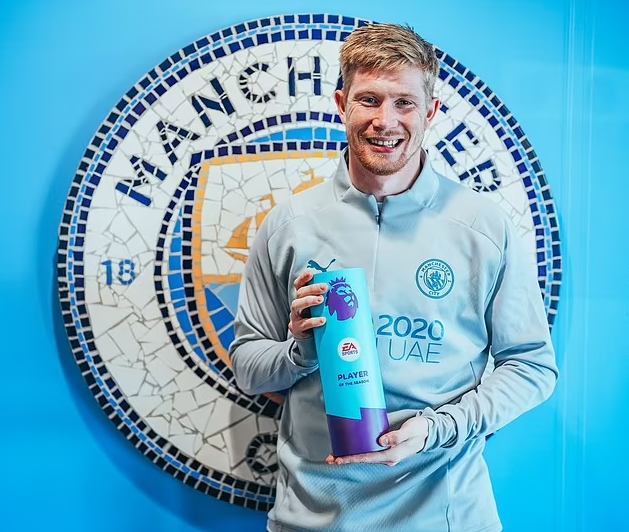 Kevin de Bruyne được Premier League vinh danh