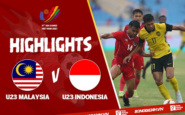 Video U23 Malaysia vs U23 Indonesia (22/5/2022)