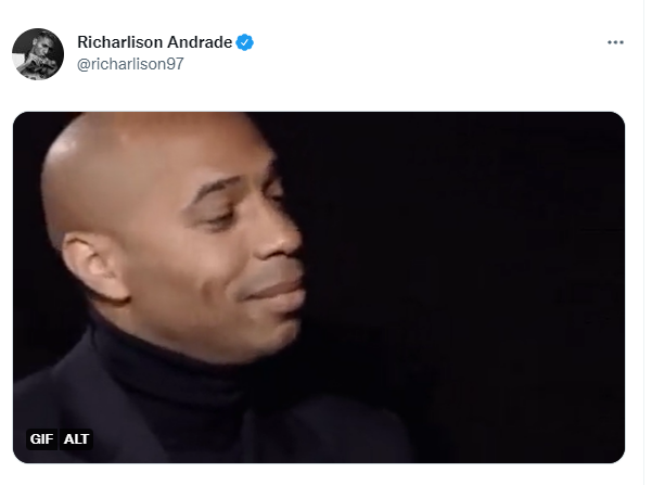 Richarlison chế nhạo Liverpool sau khi The Kop không thể vô địch Premier League Richarlison chế nhạo Liverpool sau khi The Kop không thể vô địch Premier League