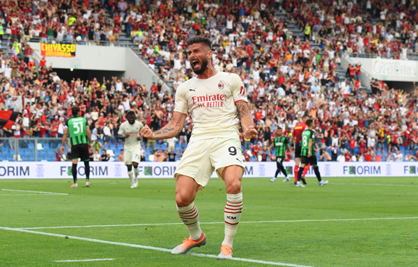 Sassuolo vs AC Milan