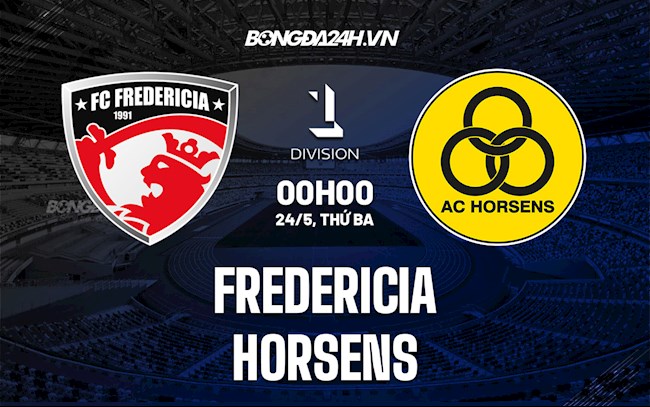 Nhận định bóng đá Fredericia vs Horsens 0h00 ngày 24/5 (Hạng 2 Đan Mạch 2021/22)