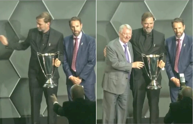 Sir Alex trao danh hiệu cho Klopp Sir Alex trao danh hiệu cho Klopp