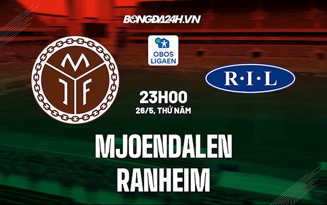 Mjoendalen vs Ranheim