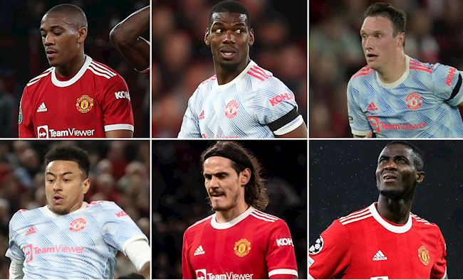 Đội hình 11 cầu thủ rời MU ở Hè 2022