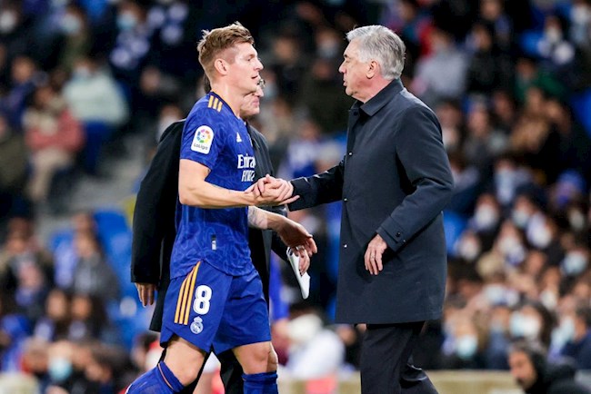 Kroos bức xúc vì HLV Ancelotti bị đánh giá thấp hơn thực lực 1