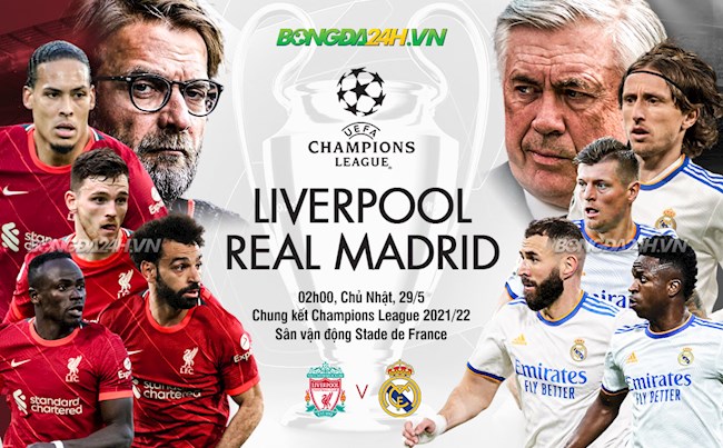 Nhận định Liverpool vs Real Madrid (02h00 ngày 29/5): Hào quang bao bọc "vua Champions League"