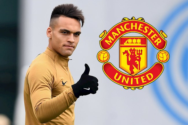 MU dùng tiền cộng Martial câu Lautaro Martinez