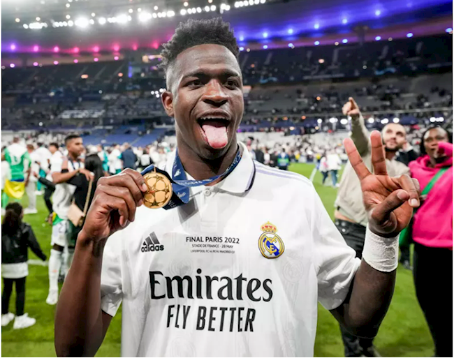 Real Madrid thưởng lớn cho tiền đạo Vinicius Junior