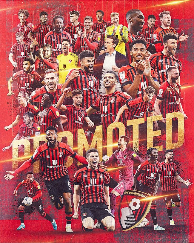 Bournemouth trở lại Premier League Bournemouth trở lại Premier League