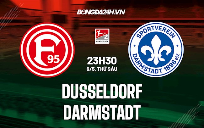 Nhận định,  Dusseldorf vs Darmstadt 23h30 ngày 6/5 (Hạng 2 Đức 2021/22)