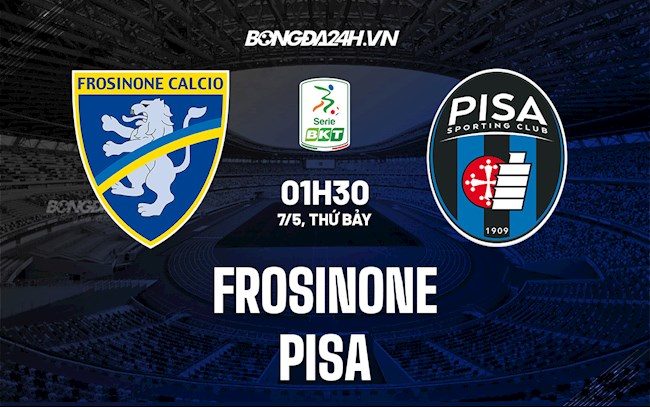 Nhận định,  Frosinone vs Pisa 1h30 ngày 7/5 (Hạng 2 Italia 2021/22)