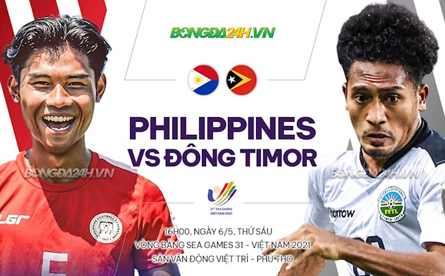Đè bẹp U23 Timor Leste, U23 Philippines ra quân suôn sẻ ở Sea Games 31