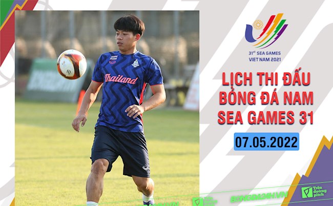 Lịch thi đấu bóng đá nam SEA Games 31 hôm nay 752022 hình ảnh