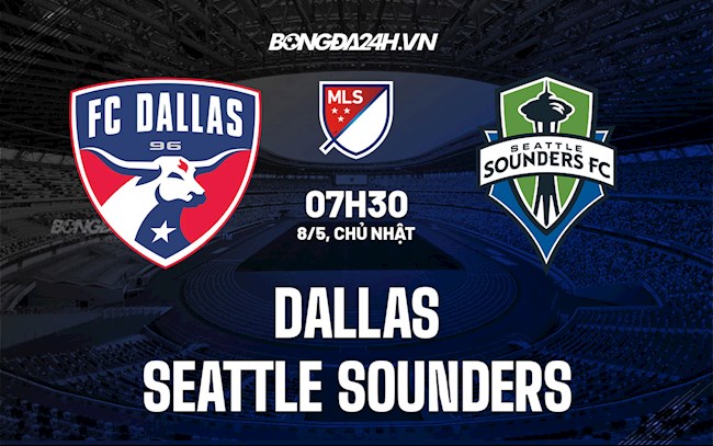 Nhận định,  Dallas vs Seattle Sounders 7h30 ngày 8/5 (Nhà Nghề Mỹ 2022)