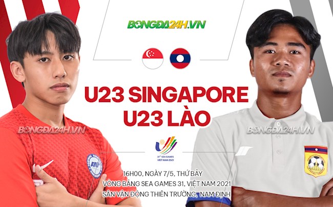 U23 Singapore thoát thua siêu ngoạn mục trước U23 Lào