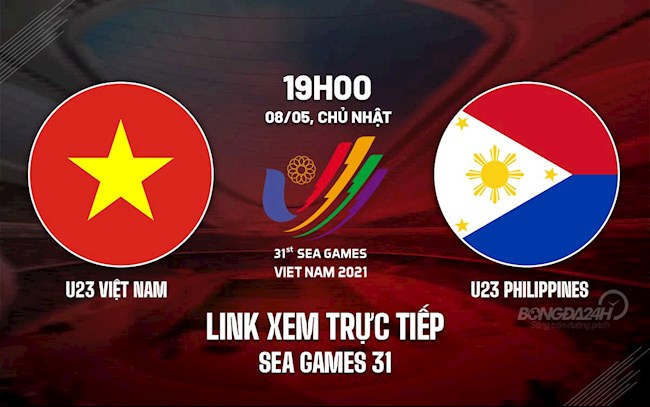 Trực tiếp VTV6 U23 Việt Nam vs U23 Philippines bóng đá SEA Games 31 vn vs philippine truc tiep