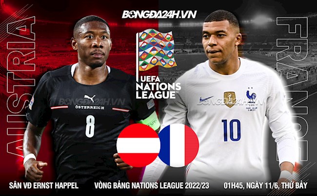 Nhận định Áo vs Pháp (01h45 ngày 11/6): Trở lại đi Les Bleus!