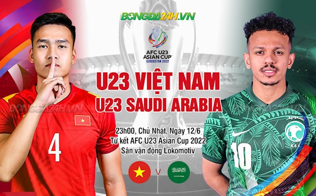 U23 Việt Nam vs U23 Saudi Arabia